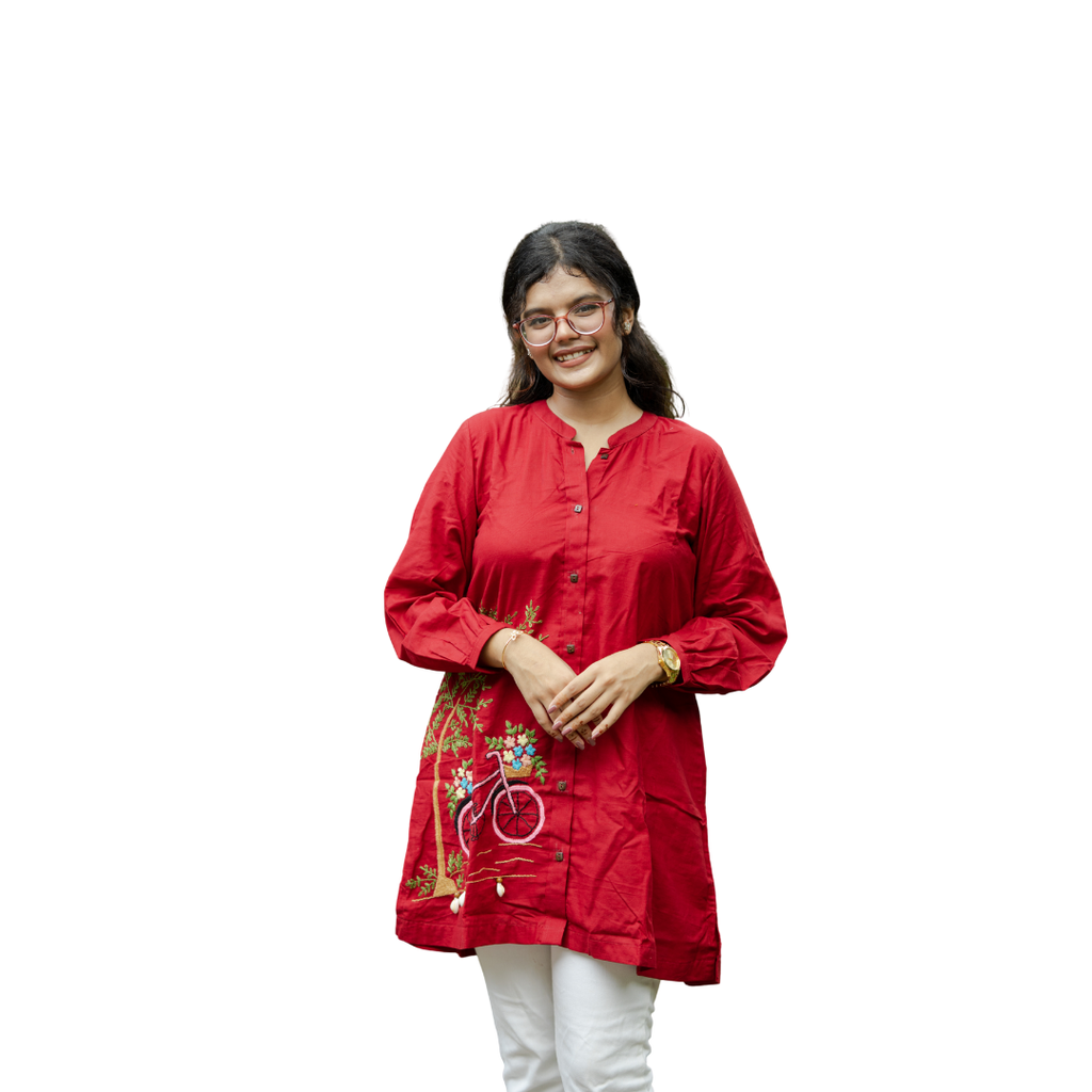 মেরুন সাইকেল